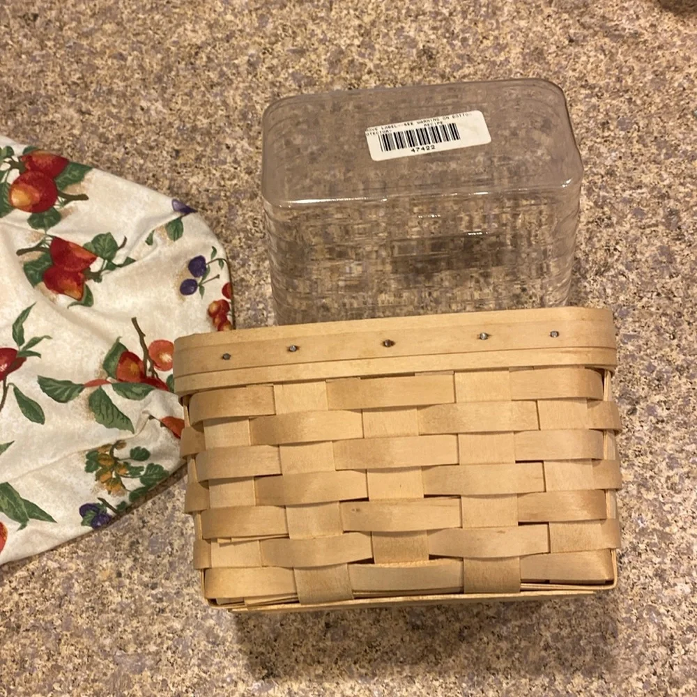 Longaberger small recipe